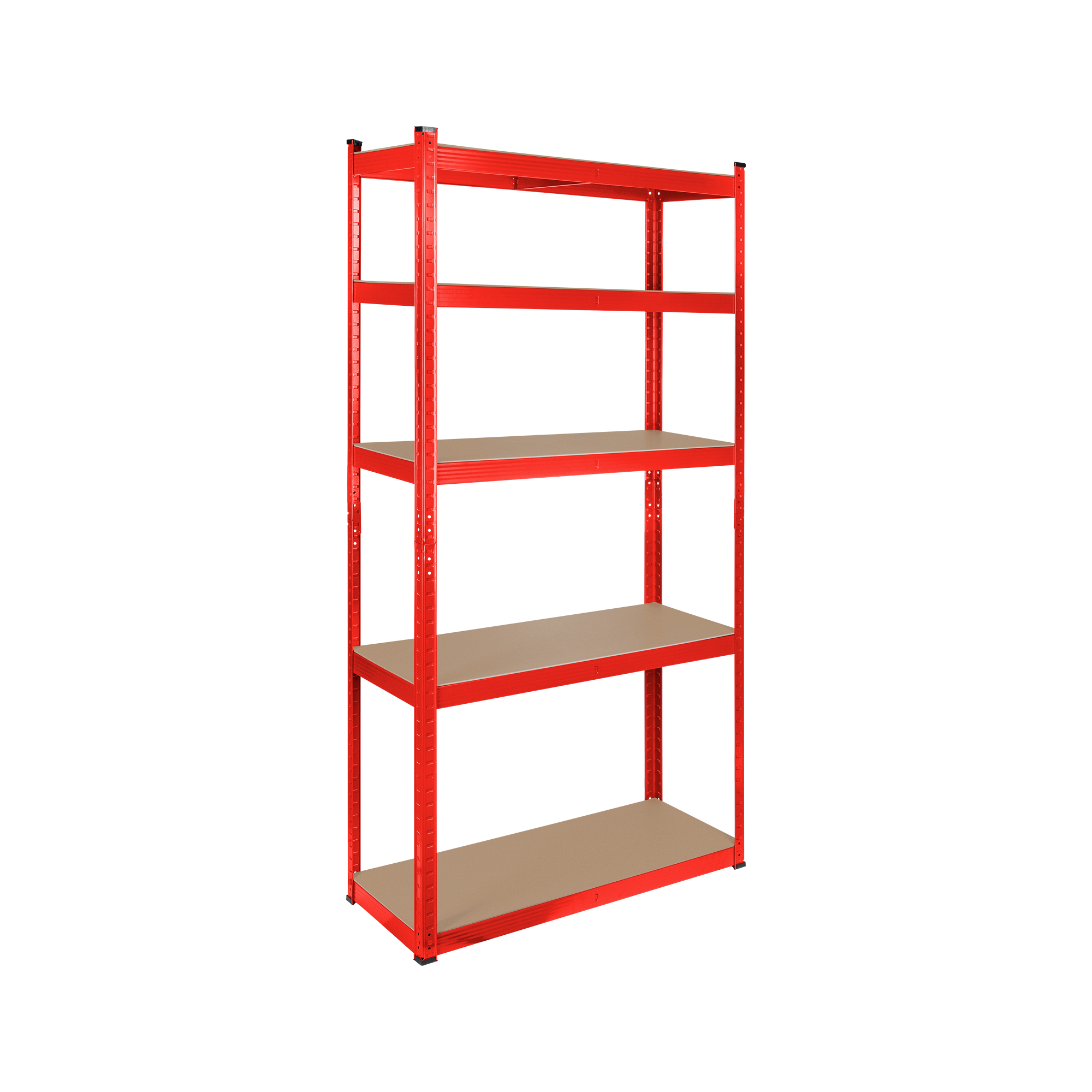 regal-metalowy-magazynowy-180x90x40-czerwony-rebel-e630097cc76e49208e88a340c677d973-733a9260 Kovový skladový regál 180x90x40 červený Rebel – Obrázok 1
