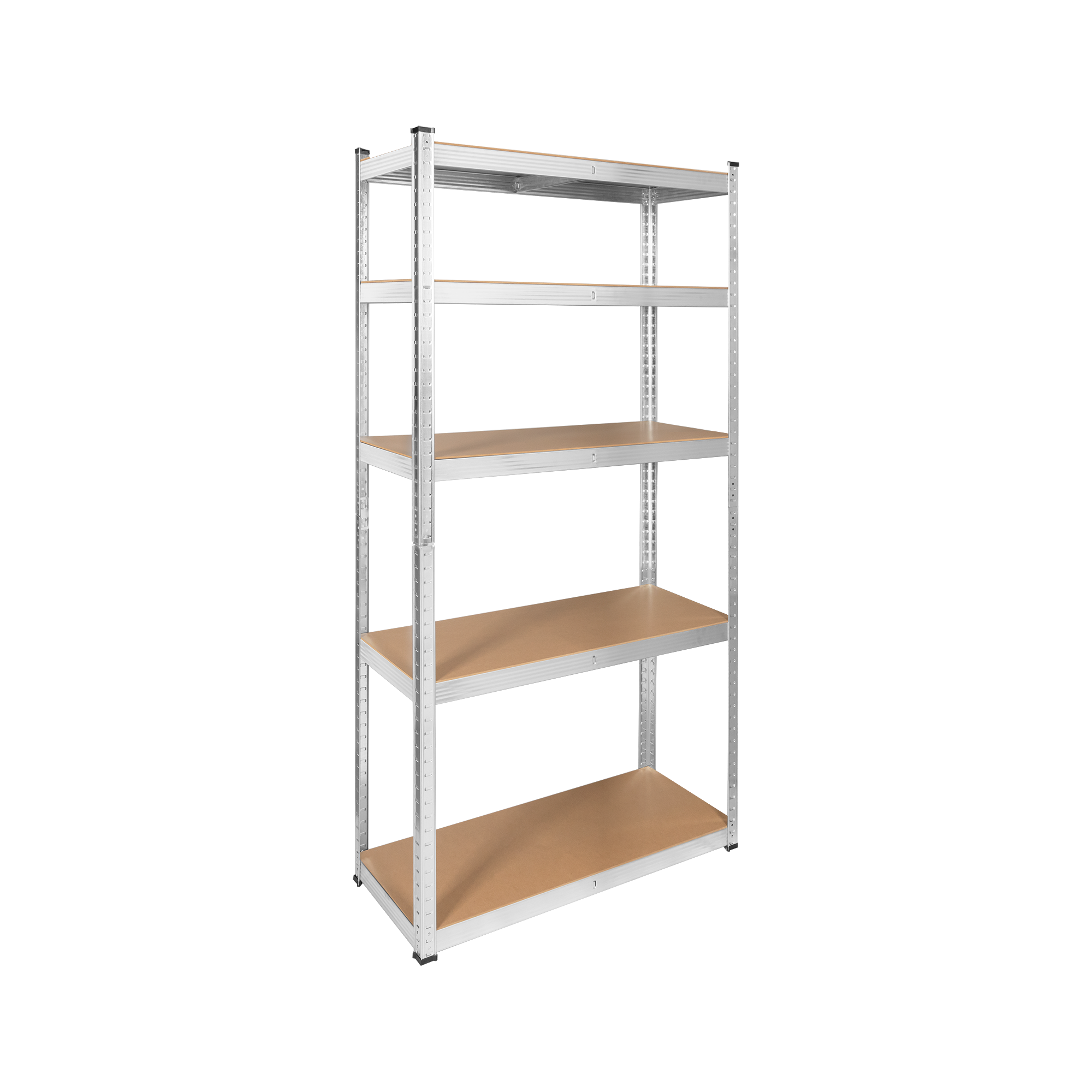 regal-metalowy-magazynowy-180x90x40-srebrny-rebel-bc9c286cf48c4de1a7d08e6d20906f8f-4cbb58af Kovový úložný regál 180x90x40 strieborný Rebel – Obrázok 1