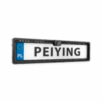Zadná kamera s nočným videním do auta v ráme poznávacej značky Peiying