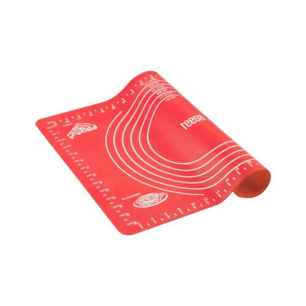Silikónová doska na pečivo 40x30 cm červená