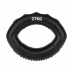 Silikónové chápadlo na rehabilitáciu rúk, 0 - 27 kg, čierne, REBEL ACTIVE – Obrázok 2