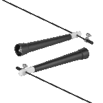 Plastové boxerské švihadlo s plastovým ložiskom 300cm nastaviteľné, REBEL ACTIVE – Obrázok 3