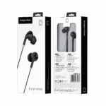 Kruger&Matz C1 USB-C slúchadlá do uší s mikrofónom čierne – Obrázok 3