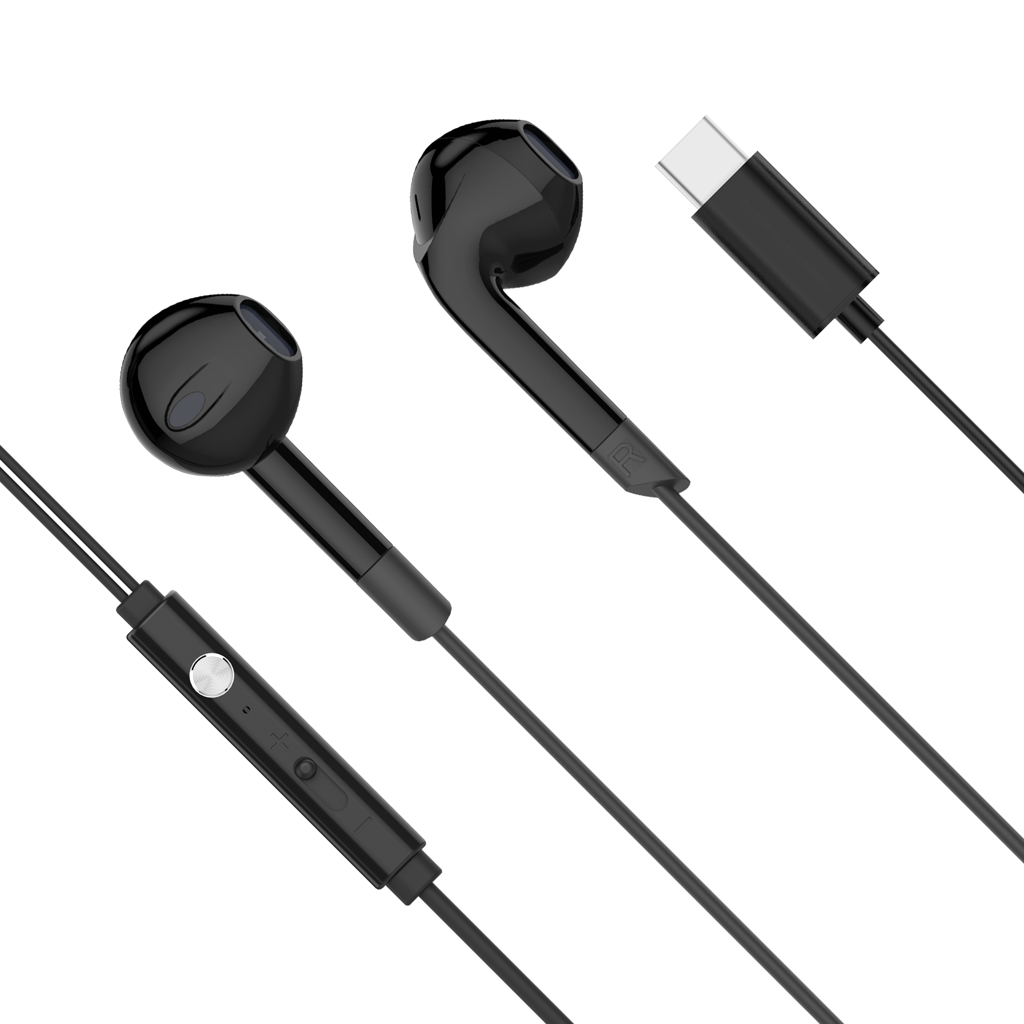 sluchawki-douszne-z-mikrofonem-na-usb-c-kruger-matz-c2-czarne-53a666864eb143ba8caa584eec1804e6-354e06f7 Kruger&Matz C2 USB-C slúchadlá do uší s mikrofónom čierne – Obrázok 1
