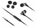 M-Life Metal In-Ear Headphones Jack 3.5 s mikrofónom iPhone/Samsung