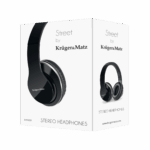 Drôtové slúchadlá do uší Kruger&Matz, model Street, čierne – Obrázok 5