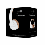 Kruger&Matz Soul 2 káblové slúchadlá na uši, biele – Obrázok 5