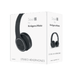 Kruger&Matz Soul 2 káblové slúchadlá na uši, čierne – Obrázok 5