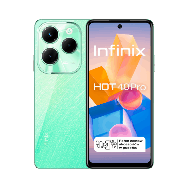 Smartfón INFINIX Hot 40PRO Green 8/256GB