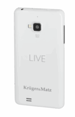 Biely smartfón Kruger&Matz LIVE – Obrázok 3