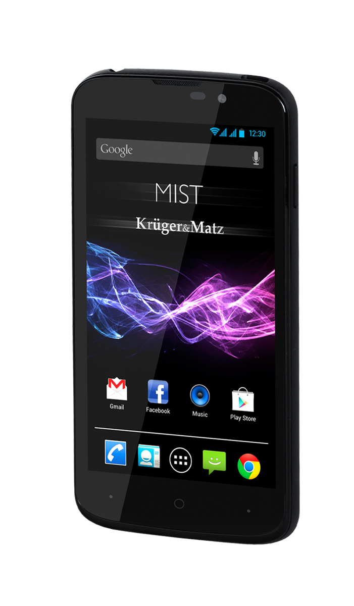 smartfon-kruger-matz-mist-black-33f8009a5c434074a472f5b4ad5332c3-4b0137ec Čierny smartfón Kruger&Matz MIST – Obrázok 1