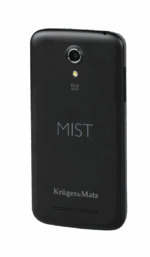 Čierny smartfón Kruger&Matz MIST – Obrázok 2