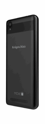 Smartfón Kruger&Matz MOVE 8 mini Android 10Go čierny – Obrázok 3