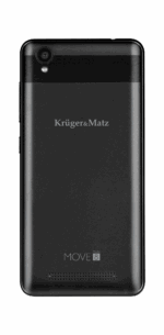 Smartfón Kruger&Matz MOVE 8 mini Android 10Go čierny – Obrázok 6