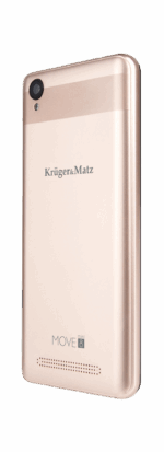 Smartfón Kruger&Matz MOVE 8 mini Android 10Go zlatý – Obrázok 3