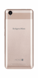 Smartfón Kruger&Matz MOVE 8 mini zlatý – Obrázok 5