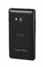 Čierny smartfón Kruger & Matz MOVE – Obrázok 2
