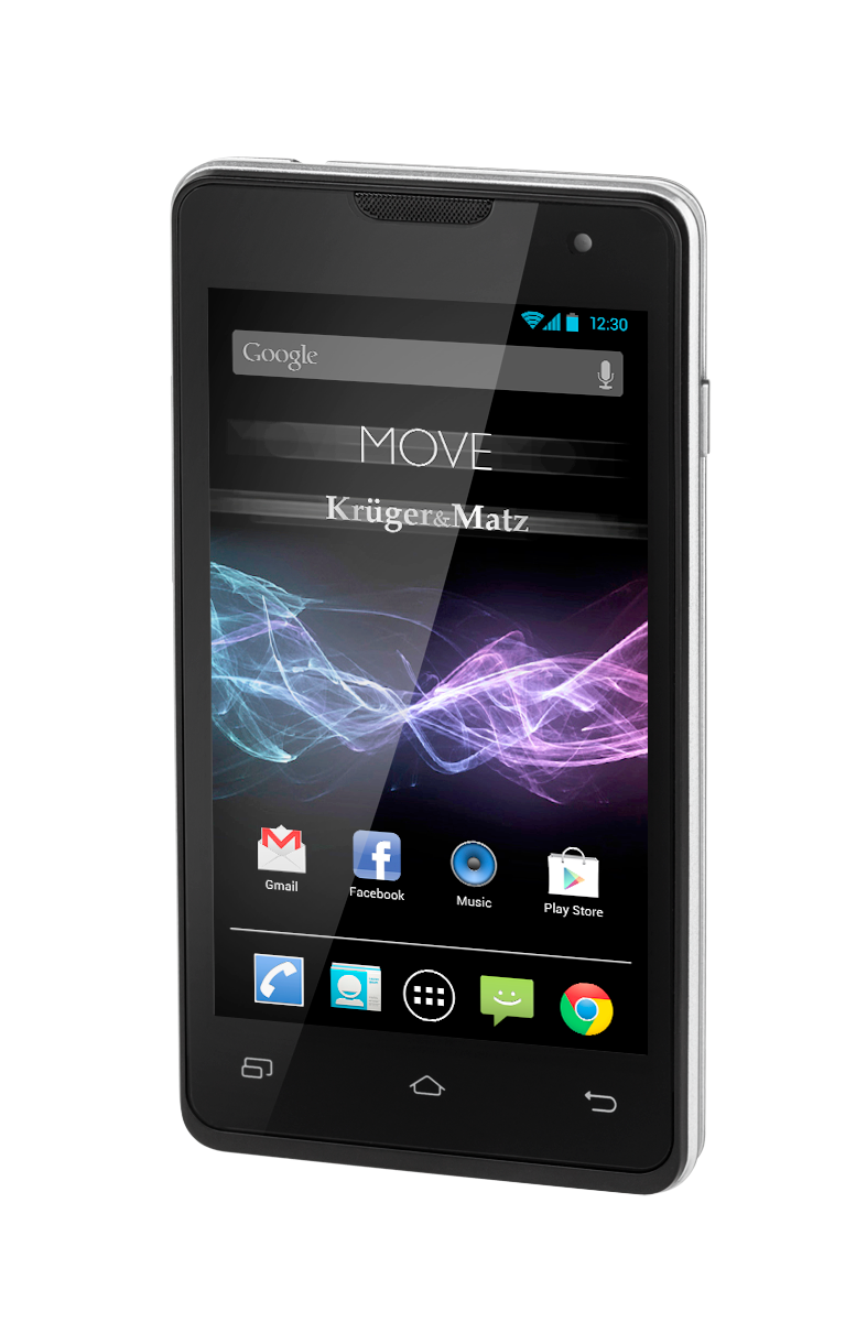smartfon-kruger-matz-move2-black-silver-e4d0af9d3ee6474a9dfa117f9a2d4710-a57d18ae Čierno-strieborný smartfón Kruger&Matz MOVE2 – Obrázok 1