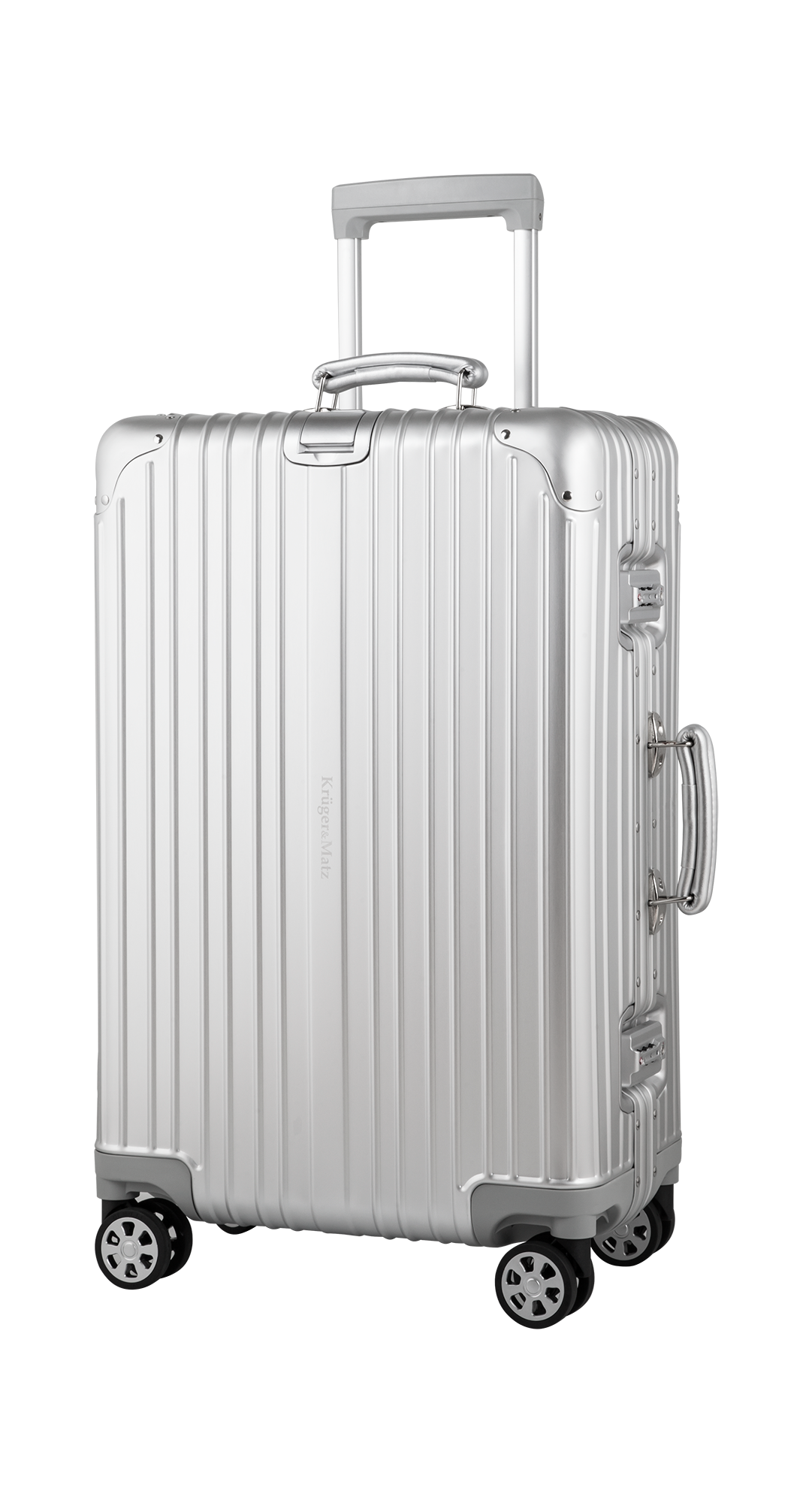 srednia-walizka-aluminiowa-na-kolkach-kruger-matz-srebrna-b4a9177786f04e07b2442edea8102e91-2656a6a2 Stredný hliníkový kufor Kruger&Matz na kolieskach strieborný – Obrázok 1