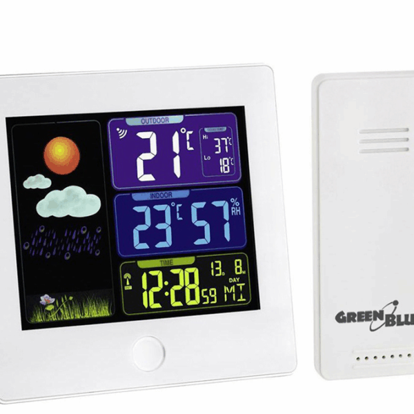 Bezdrôtová meteostanica GB521W biela