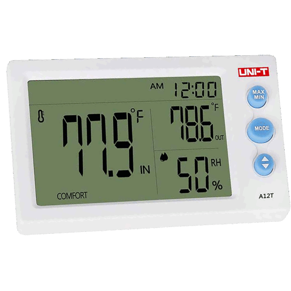 Meteostanica (teplomer + vonkajší senzor) Uni-T A12T