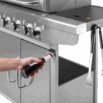 Plynový gril Teesa BBQ 5001 Master - 5 horákov - priestor na fľašu – Obrázok 9