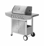 Plynový gril Teesa BBQ 5001 Master - 5 horákov - priestor na fľašu