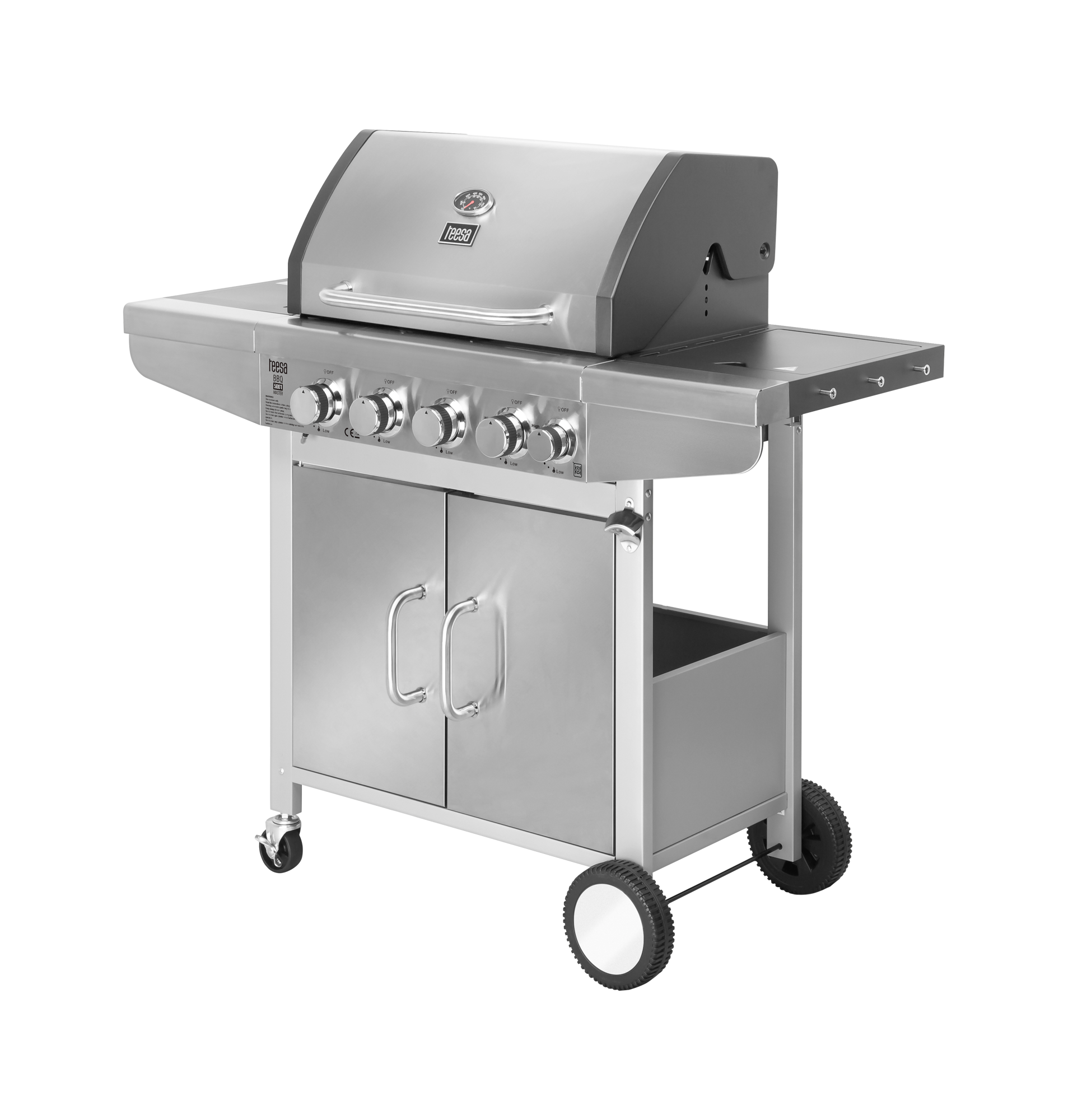 teesa-bbq-5001-master-grill-gazowy-5-palinkow-miejsce-na-butle-890f582b76f34963adb86b8c316acaa2-8d810d36 Plynový gril Teesa BBQ 5001 Master - 5 horákov - priestor na fľašu – Obrázok 1