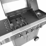 Plynový gril Teesa BBQ 5001 Master - 5 horákov - priestor na fľašu – Obrázok 4
