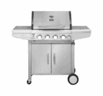 Plynový gril Teesa BBQ 5001 Master - 5 horákov - priestor na fľašu – Obrázok 2