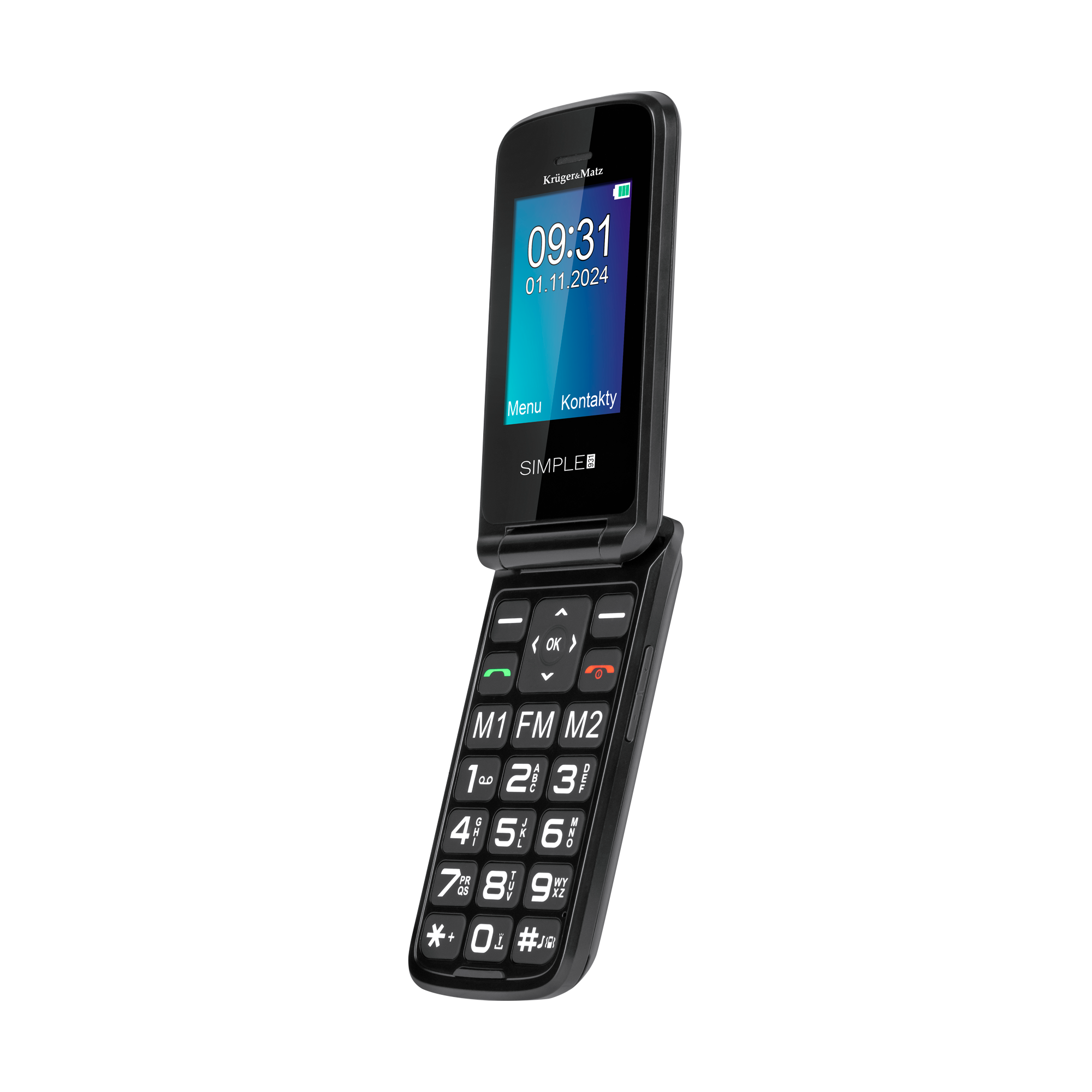 telefon-gsm-dla-seniora-kruger-matz-simple-931-4g-27cedd9f29d74cfc843be092628a79f2-6d7e1871 GSM telefón pre seniorov Kruger & Matz Simple 931 4G – Obrázok 1
