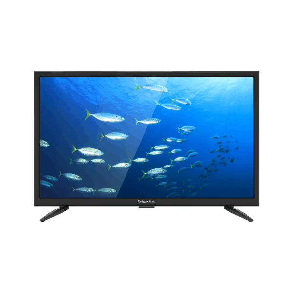 Kruger & Matz 22" TV série F, FHD s DVB-T2 tunerom