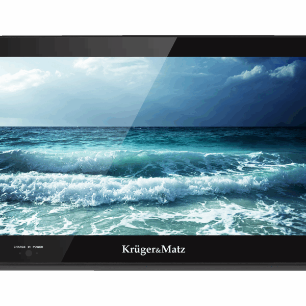 Kruger&Matz 10,1" prenosný televízor s DVB-T2-HD tunerom