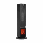PTC Teesa stĺpový ventilátorový ohrievač s imitáciou krbu (800/2000W)