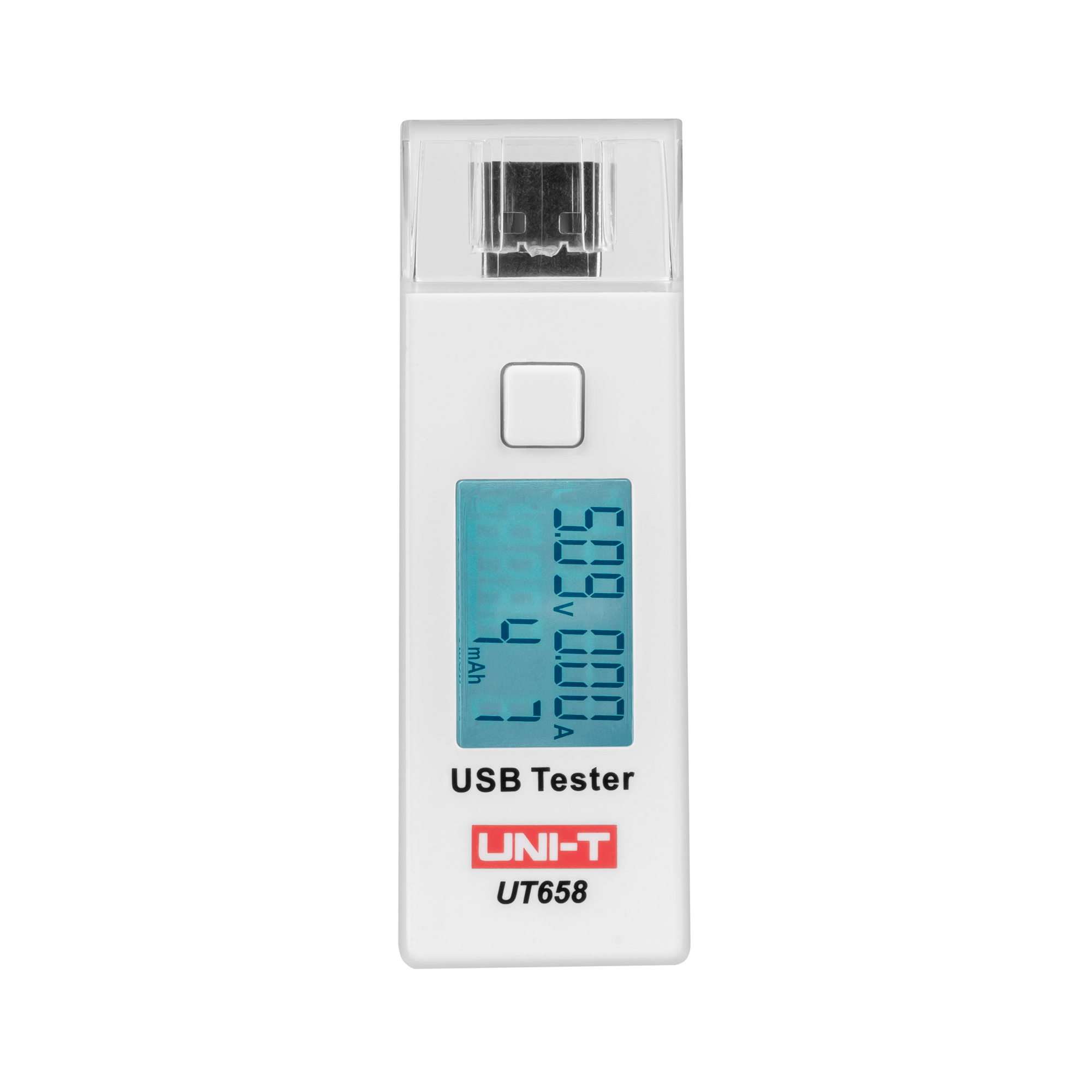 tester-gniazd-usb-uni-t-ut658-6e4b9067ec5d41dab49c66e09ccbc6f6-992ec1af Tester USB zásuviek Uni-T UT658 – Obrázok 1