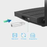 Dvojpásmový bezdrôtový smerovač TP-LINK AC1200 C6U, 300/867 Ms/s, USB – Obrázok 5