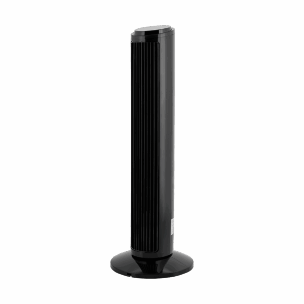 74 cm stĺpový ventilátor - čierny