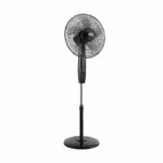 Stojanový ventilátor na diaľkové ovládanie TEESA, čierny – Obrázok 2