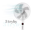 Stojanový ventilátor Teesa s diaľkovým ovládaním (biely) – Obrázok 9