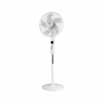 Stojanový ventilátor Teesa s diaľkovým ovládaním (biely)