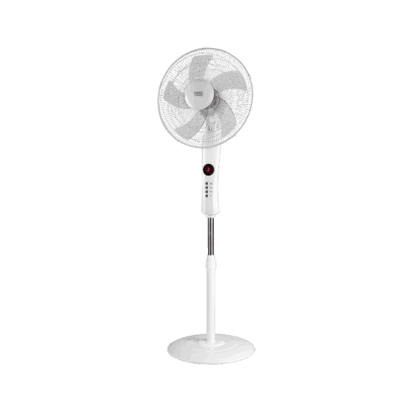 Stojanový ventilátor Teesa s diaľkovým ovládaním (biely)