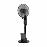Stojanový ventilátor s funkciou zahmlievania