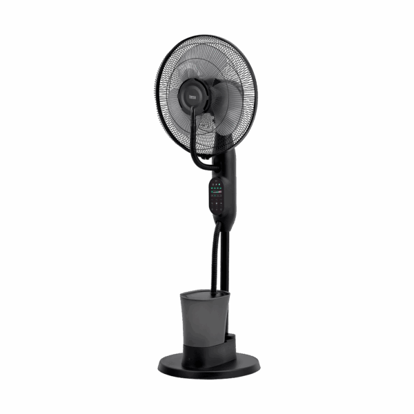 Stojanový ventilátor s funkciou zahmlievania