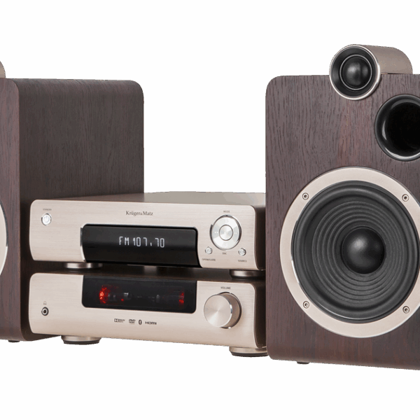 DVD veža Kruger&Matz KM1908 (DVD, HDMI, USB, Bluetooth, DAB+ a FM digitálne rádio)