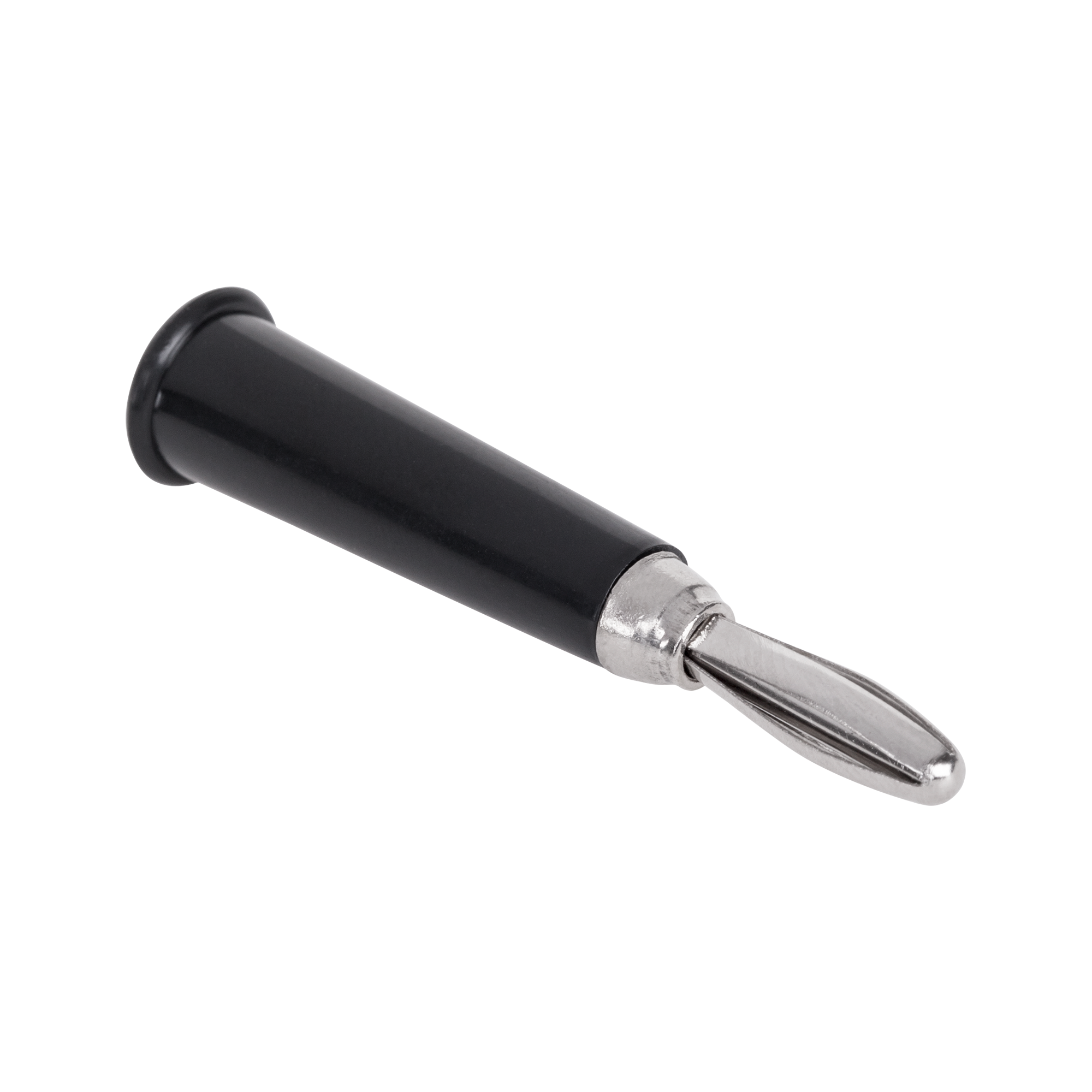 wtyk-bananowy-prosty-plastikowy-czarny-cabletech-bd4a2e243c4f43c781b36b1ef7244417-842eb117 Cabletech Rovná plastová banánová zástrčka čierna – Obrázok 1