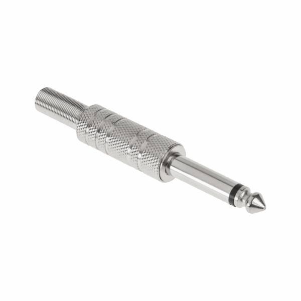 Jack 6.3 mono kovová zástrčka Cabletech