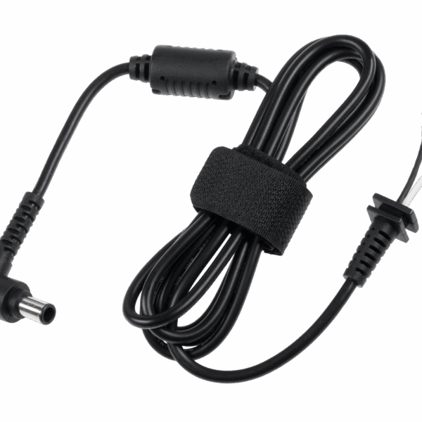 6,5/4,4 (19,5V/5,13A) uhlová zástrčka s montážnym káblom Rebel