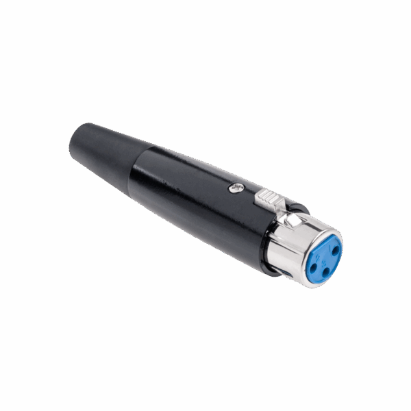 Zástrčka mikrofónu čierna CK3544