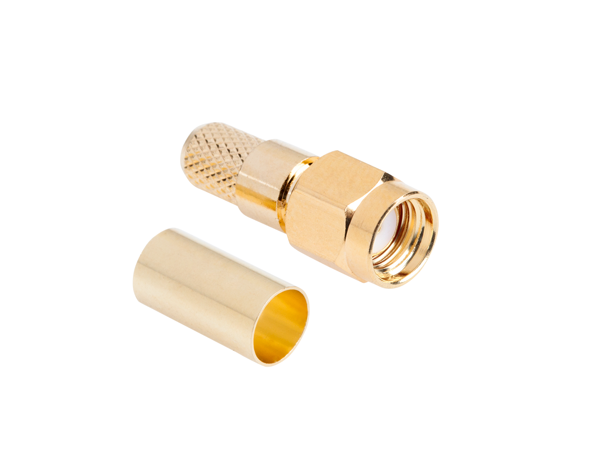 wtyk-sma-rp-h155-pin-zenski-zacisk-zl-5ddb3be200dd4d0aa33f0d854183e20b-9a38b446 Konektor SMA-RP H155 zástrčka (samica kolík). zlotý – Obrázok 1