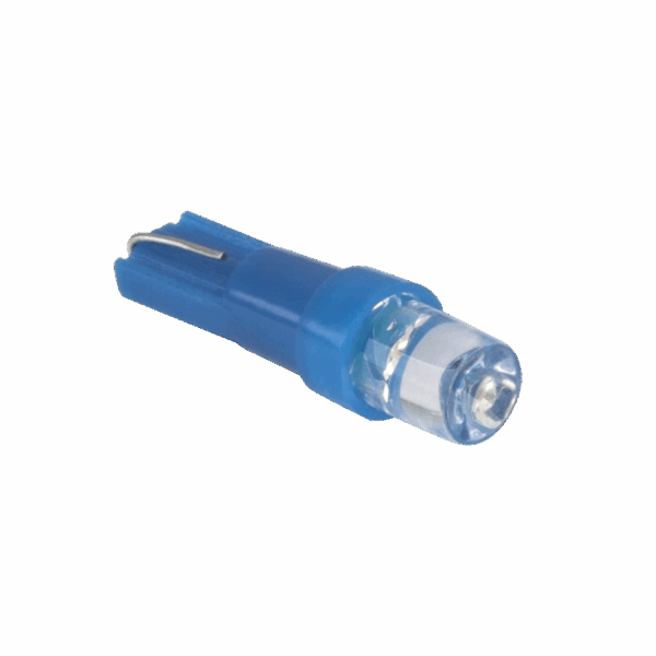 Autožiarovka 12V T5-WG modrá